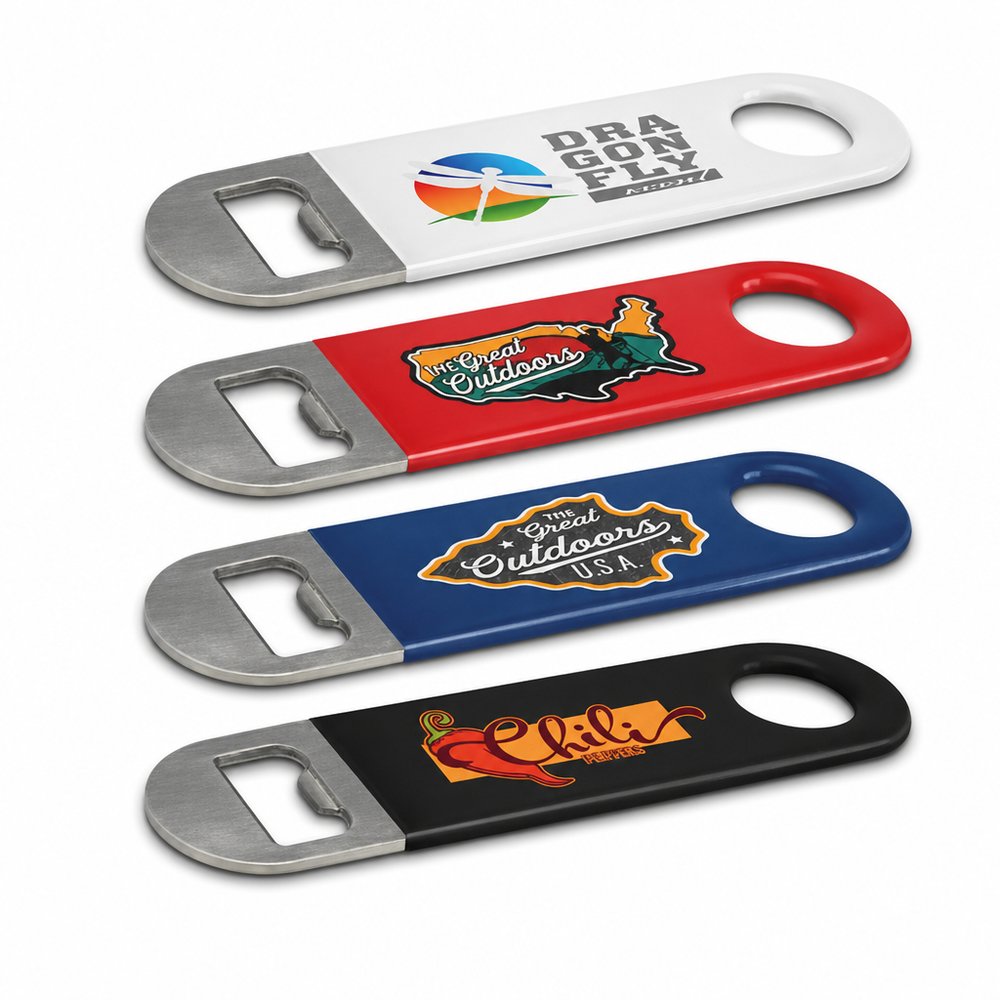 Custom Bottle Openers Small — Bar Blade Style