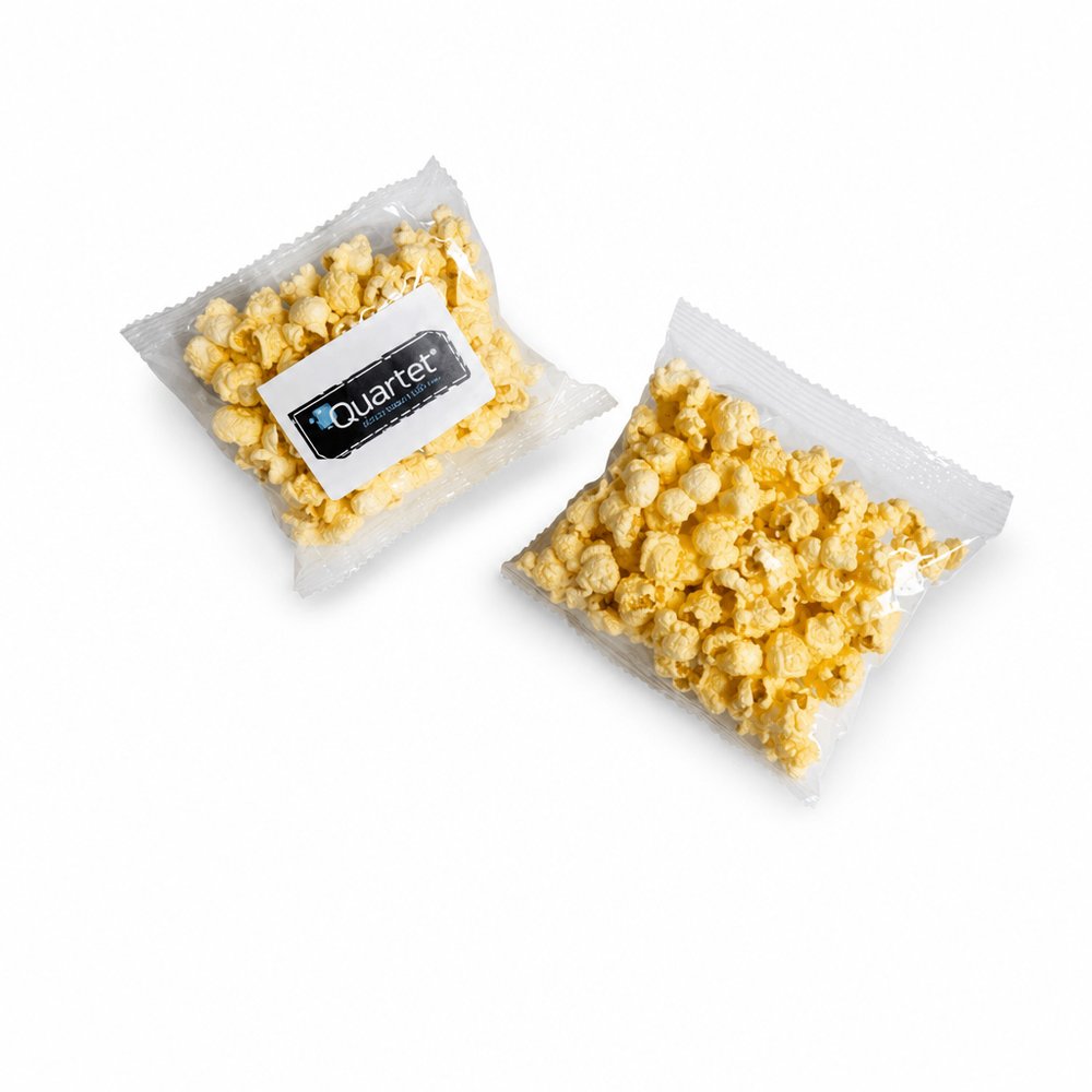 Branded Buttered Popcorn Bags 20g — Custom Printed