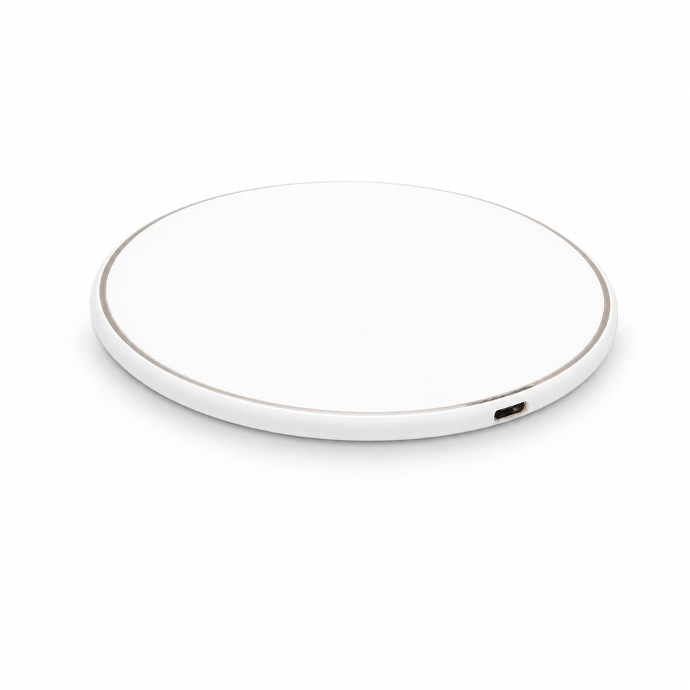Branded Wireless Phone Charger — 5W Qi Charging Pad