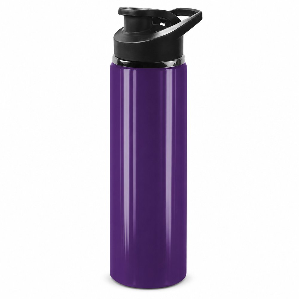 Snap-Lid Aluminium Promotional Drink Bottle 750ml