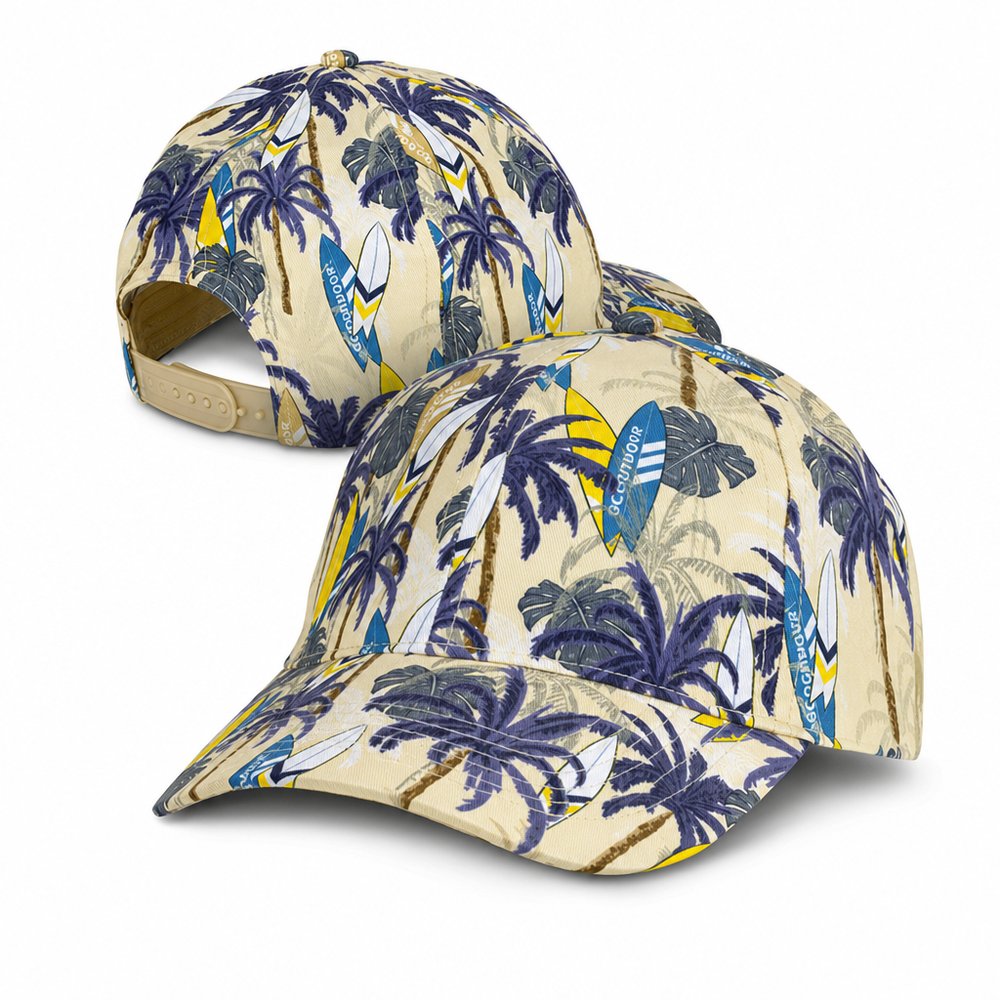 Full Colour Printed Baseball Caps — Custom Snapback