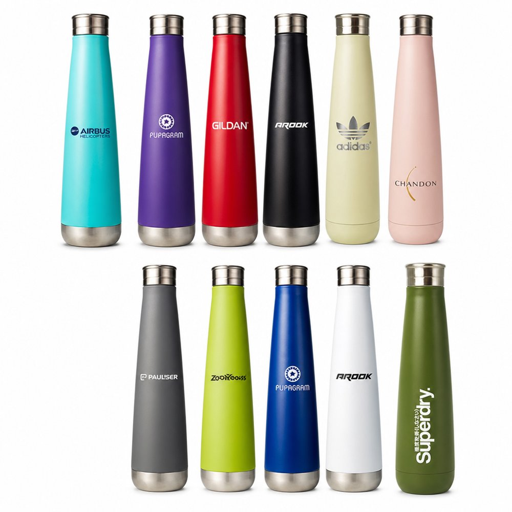 Hydros Coloured Thermo Drink Bottle 500ml