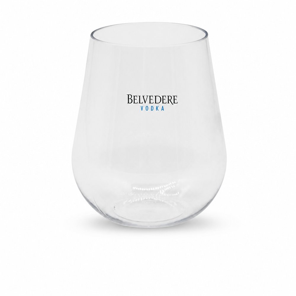 Stemless Shatterproof Wine Glasses 410ml — Branded PET