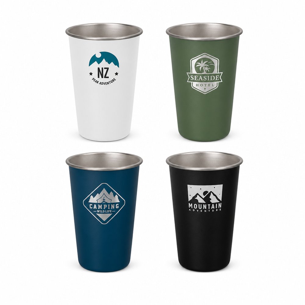 Stainless Steel Tumbler 480ml — Branded Camp Cup