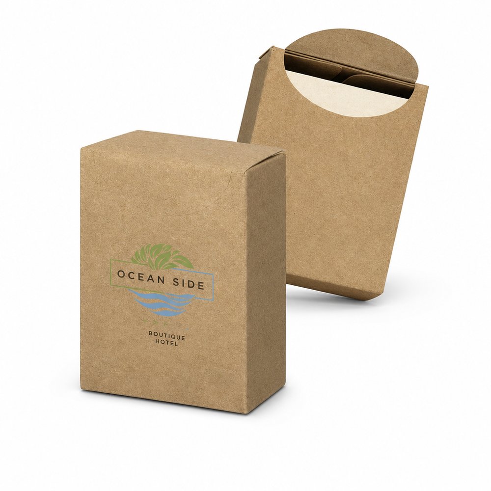 Bamboo Pulp Travel Tissues in Kraft Box