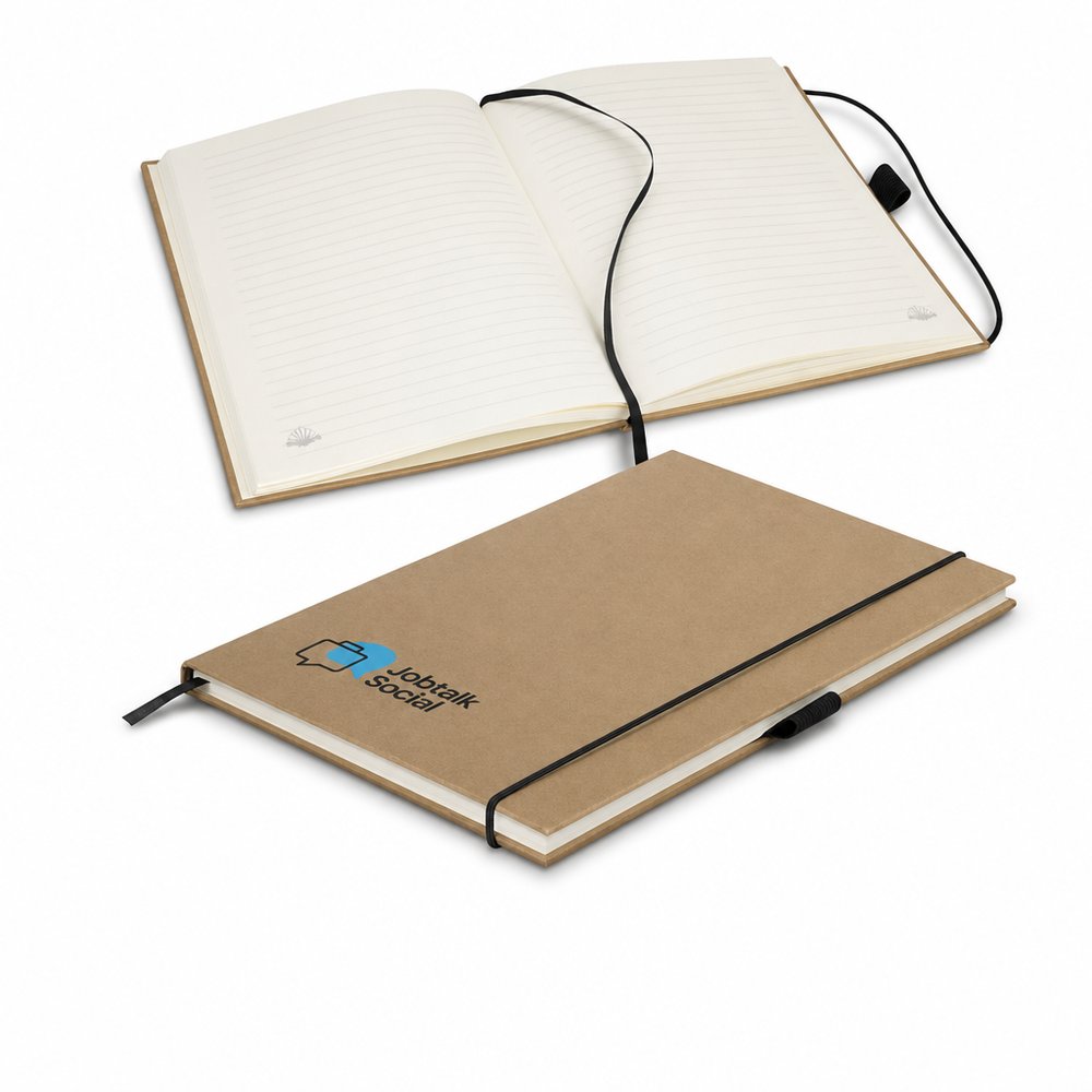 Sugarcane Hardcover Notebook — Branded Eco Journal