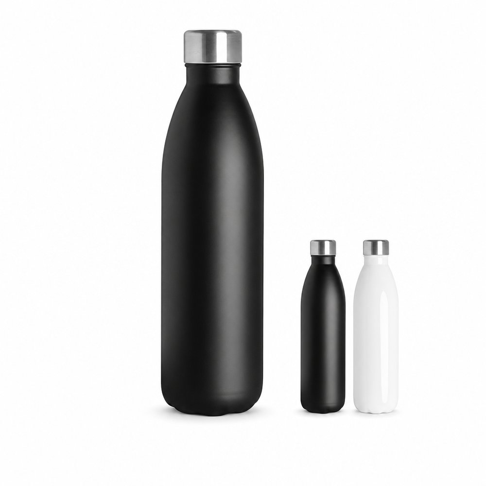 Branded Stainless Steel Water Bottle 1L - Custom Engraved