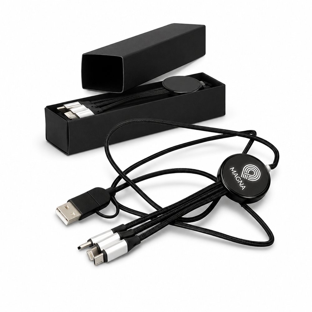 Branded LED Logo Charging Cable 120cm