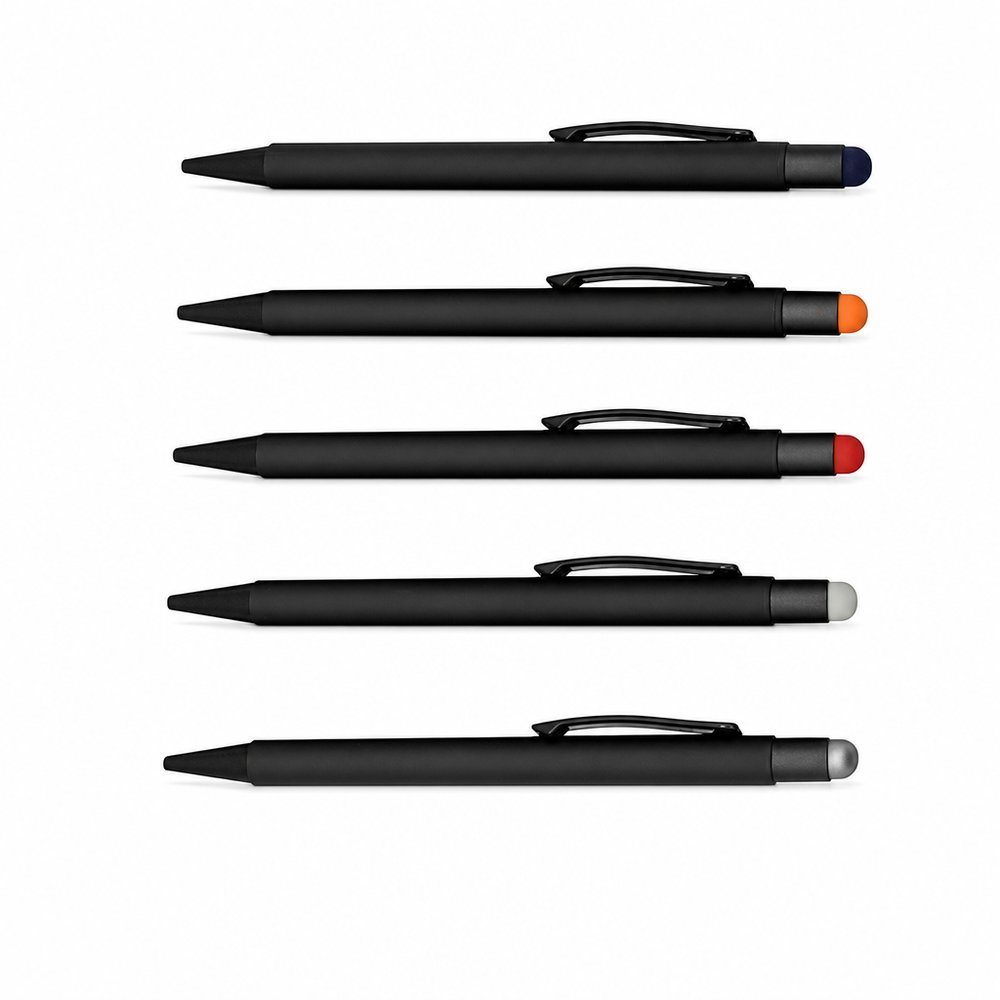 Custom Stylus Pens with Rubberised Finish