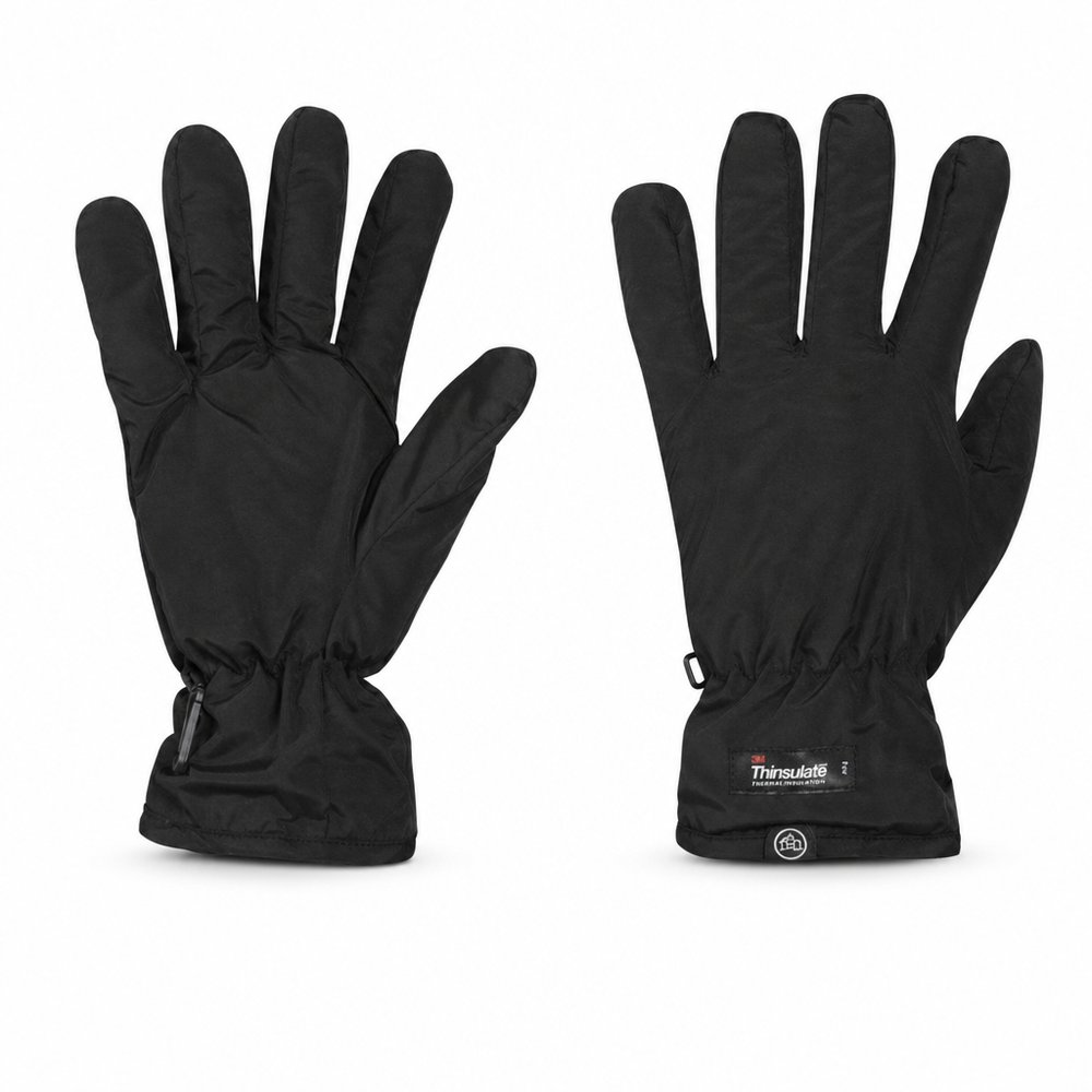 Branded Thinsulate Winter Gloves in Taslan