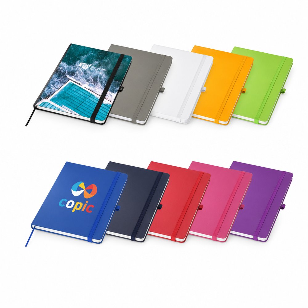 A5 RPET Notebook — Recycled Hardcover Journal
