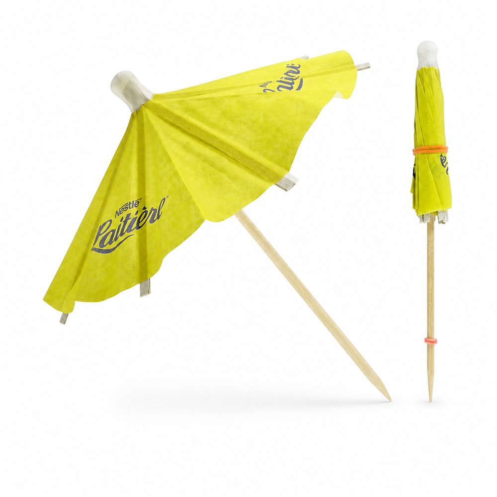 Branded Cocktail Umbrellas — Custom Printed Drink Picks