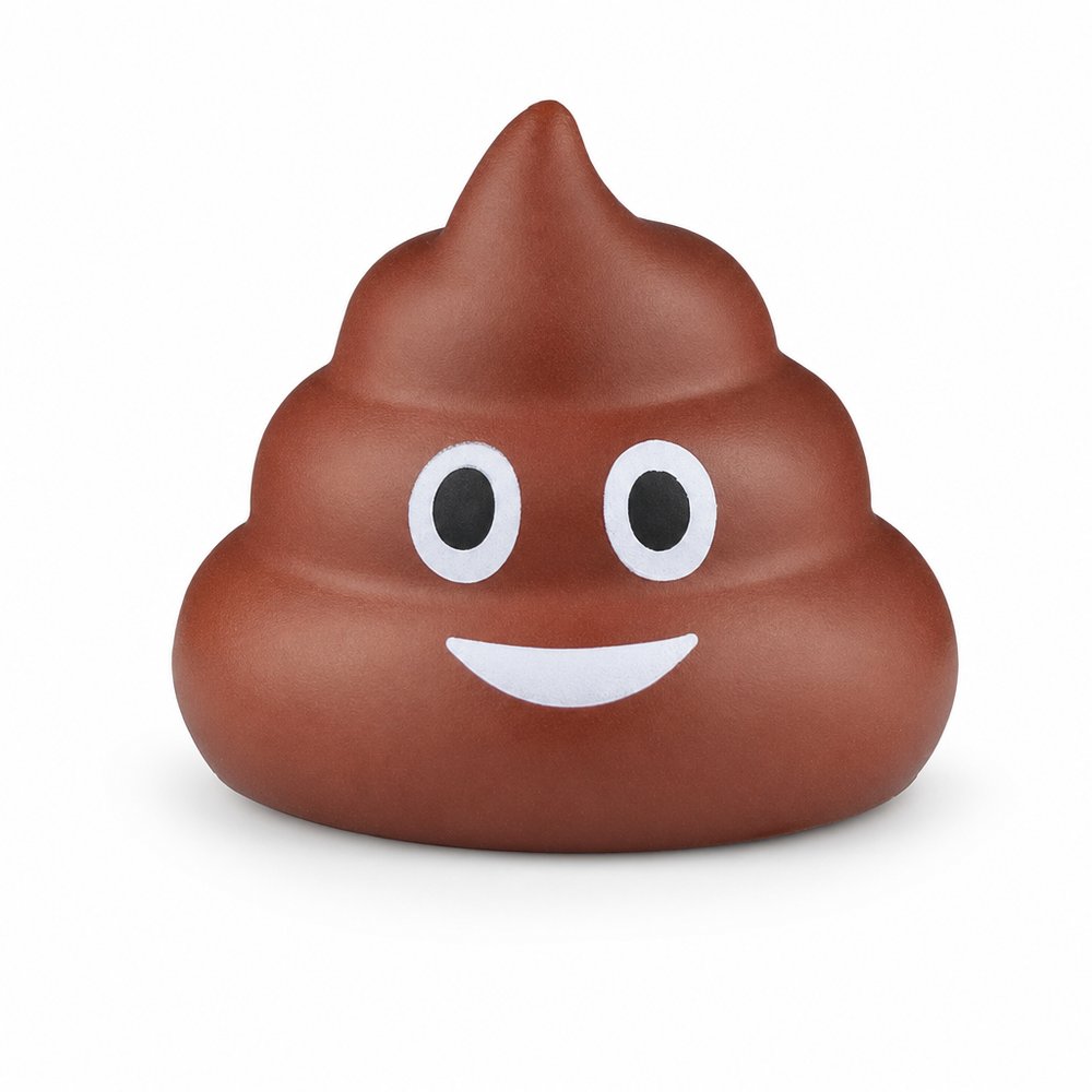 Poop Emoji Stress Reliever (Novelty, Soft PU)