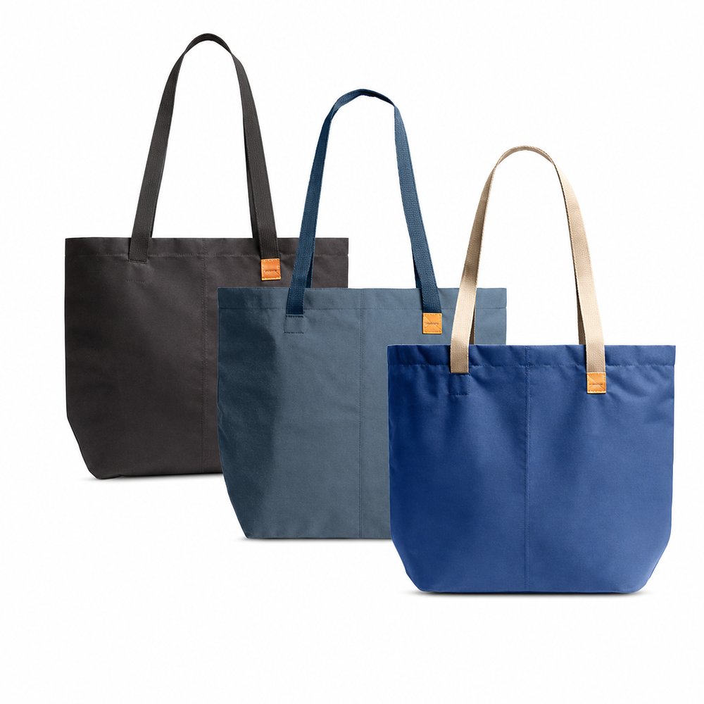 Bellroy Market Totes (Recycled Nylon, 15L, Foldable)