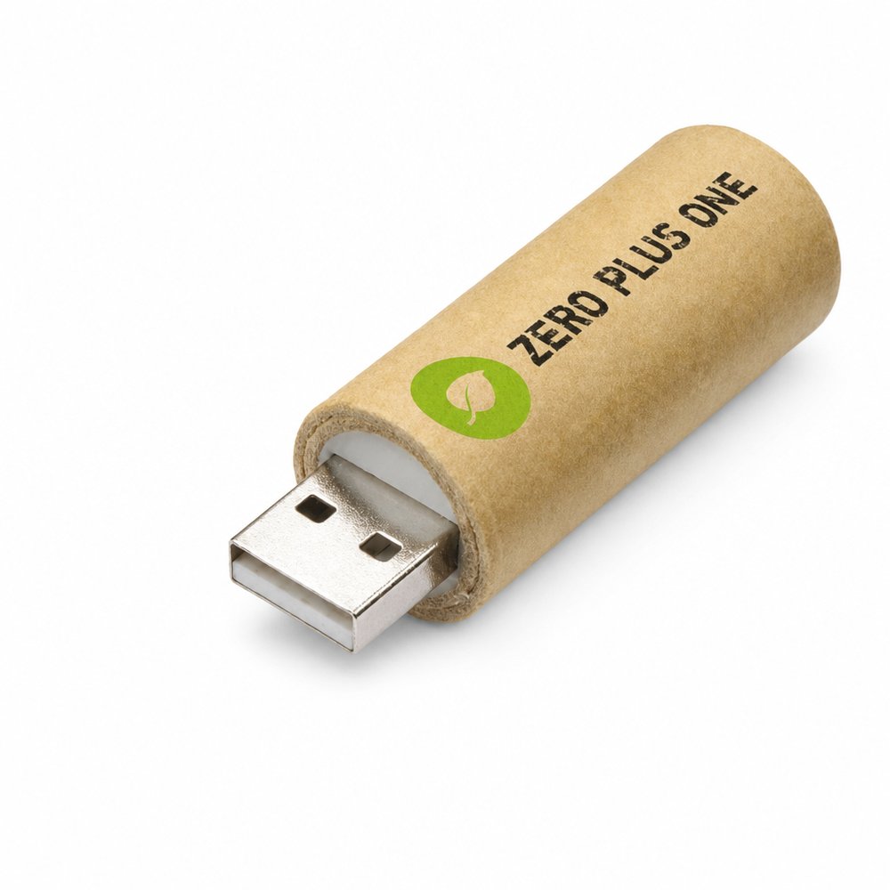 Eco-Carton 2GB Recycled Cardboard USB Drive
