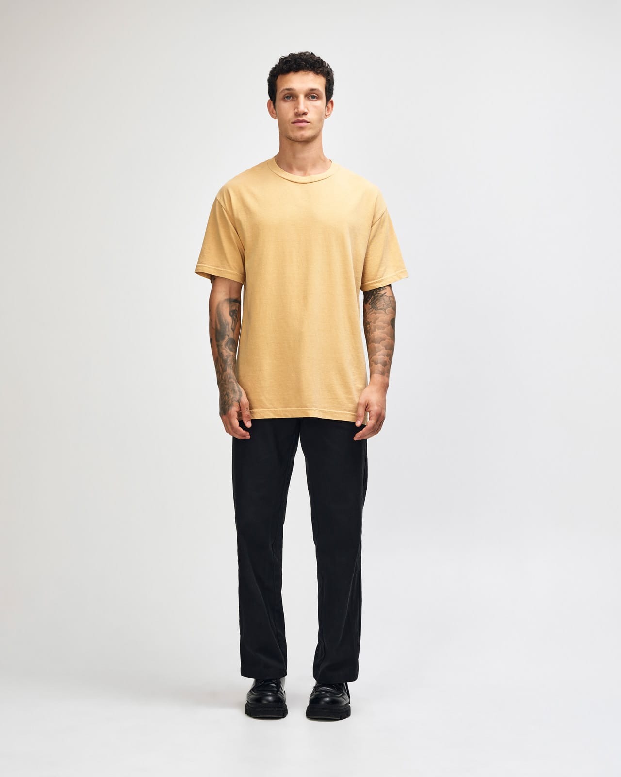 American Apparel Unisex Garment Dyed Heavyweight Cotton T-Shirt