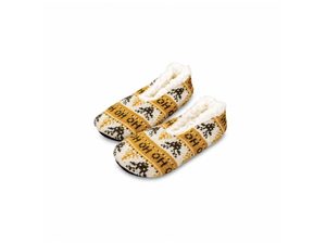 Custom Knitted Slippers with Shearling Lining