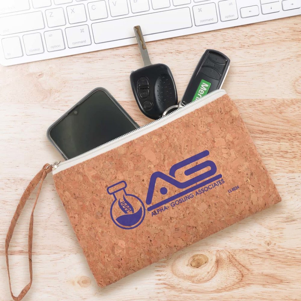 Avalon Cork Pencil Case with Strap