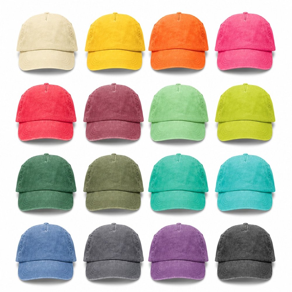 Vintage Washed Five Panel Cap