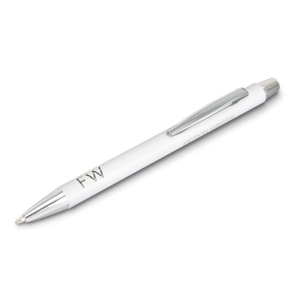 Matte Chrome Aluminium Ballpoint Pen
