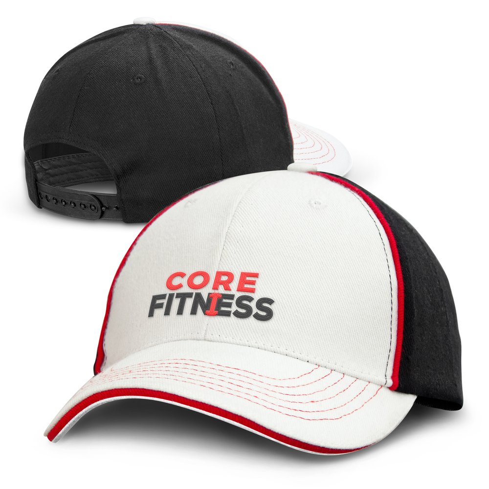 Custom Cotton Twill Cap with Contrast Piping