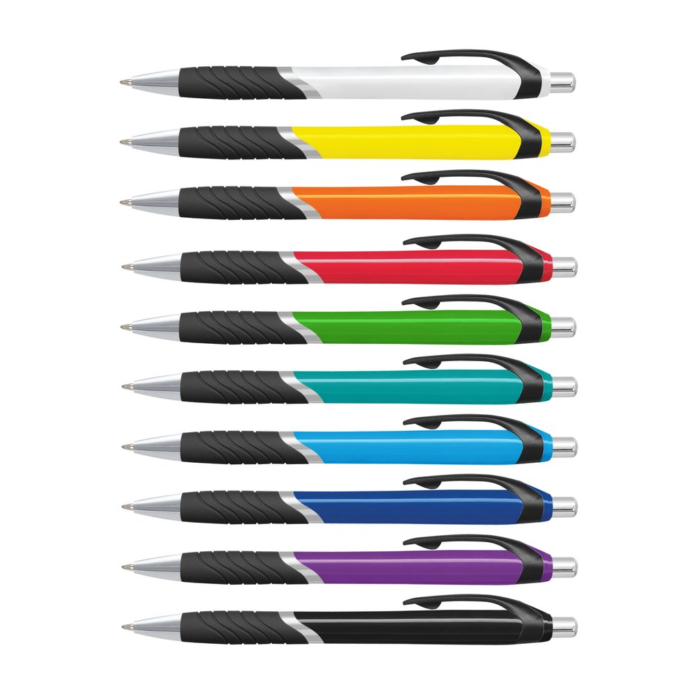 Jet Soft-Touch Ballpoint Pen Chrome Trim