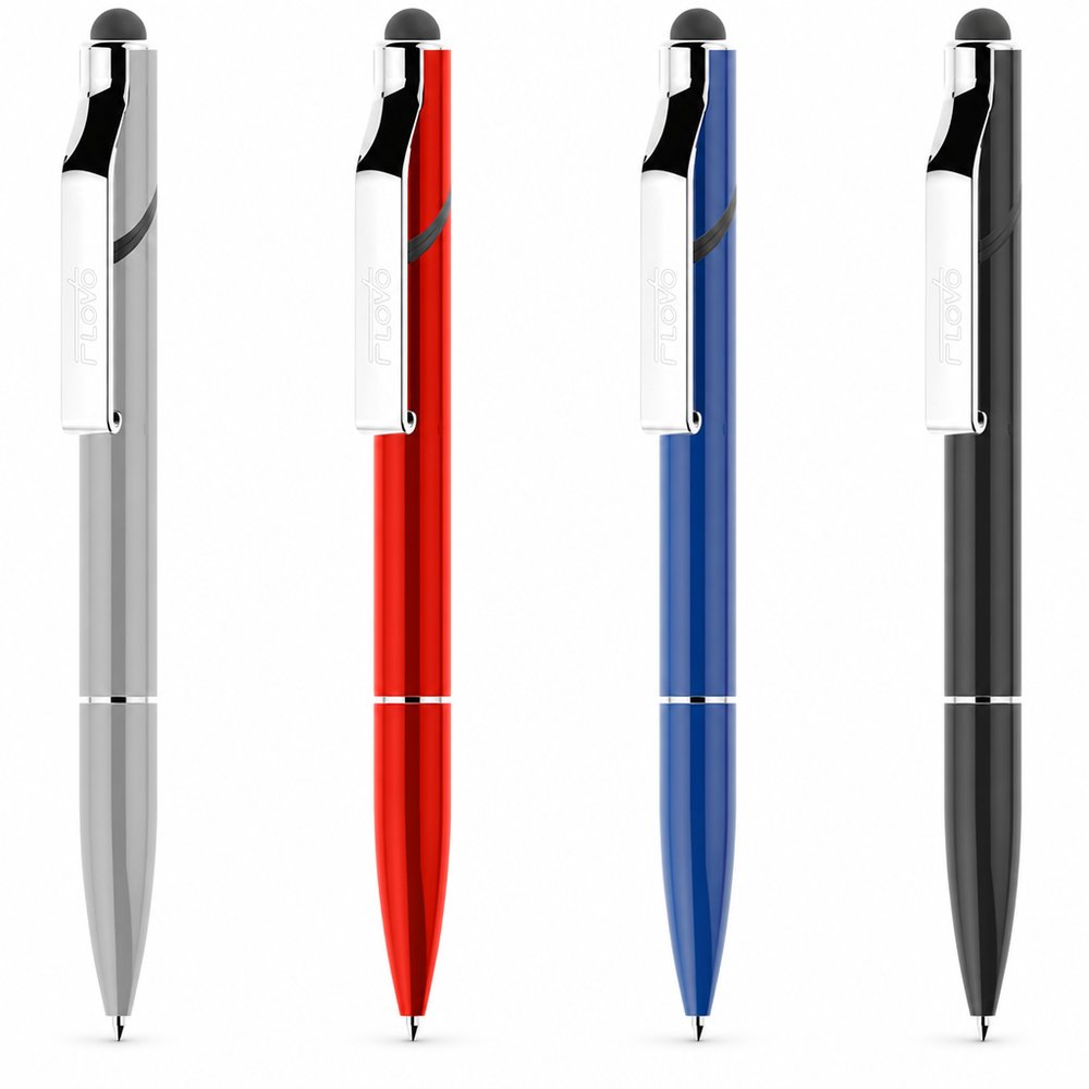 Stylus Metal I-Stand Twist Pen