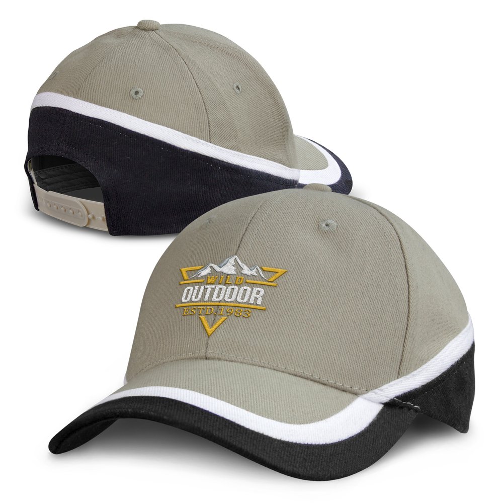 Custom Wrap Embroidery Cotton Cap