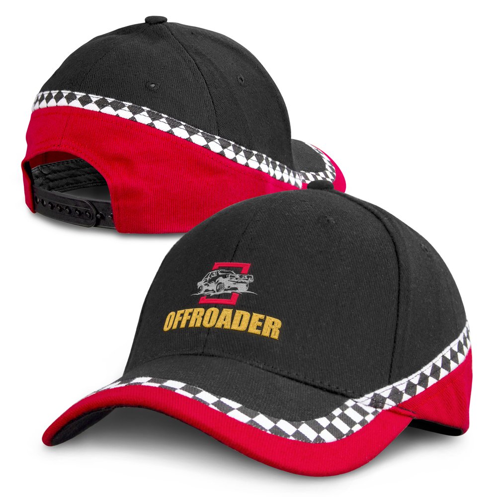Racing Stripe Six-Panel Cap
