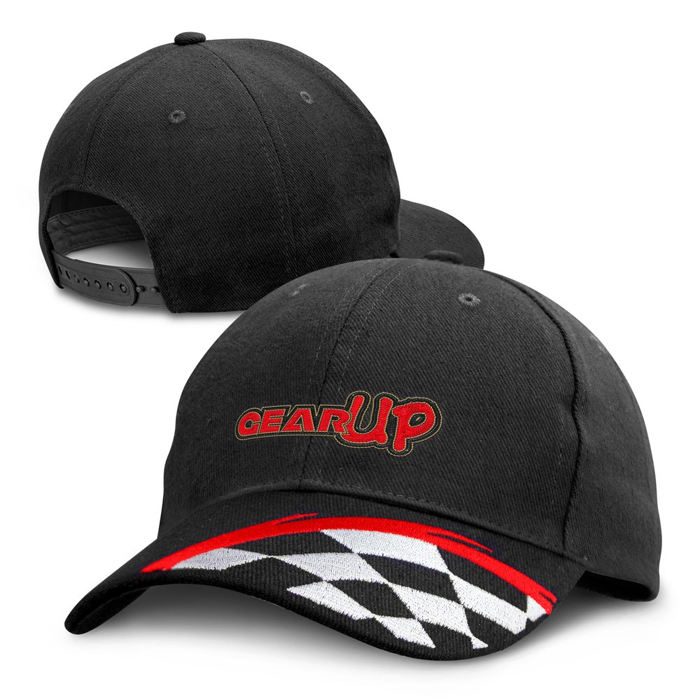 Chequered Peak Racing Cap