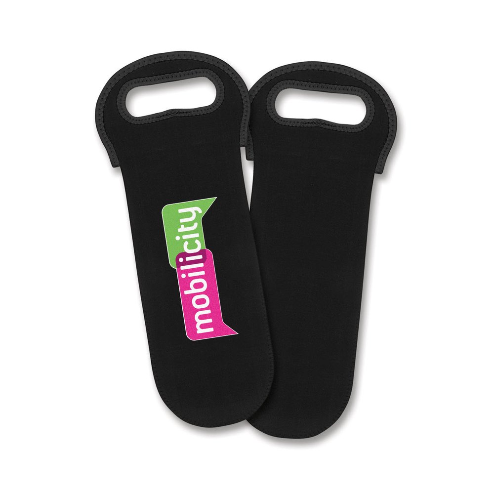 Neoprene Single Bottle Wine Carrier