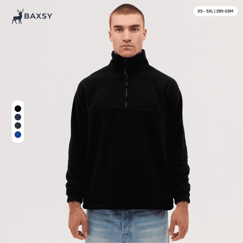 Everest Polar Fleece Quarter Zip Pullover