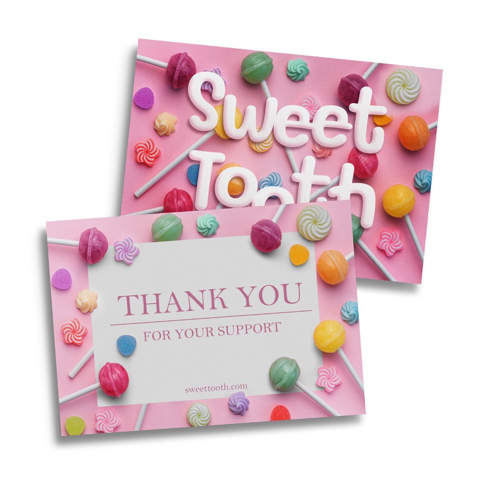 A5 Matte Message Card