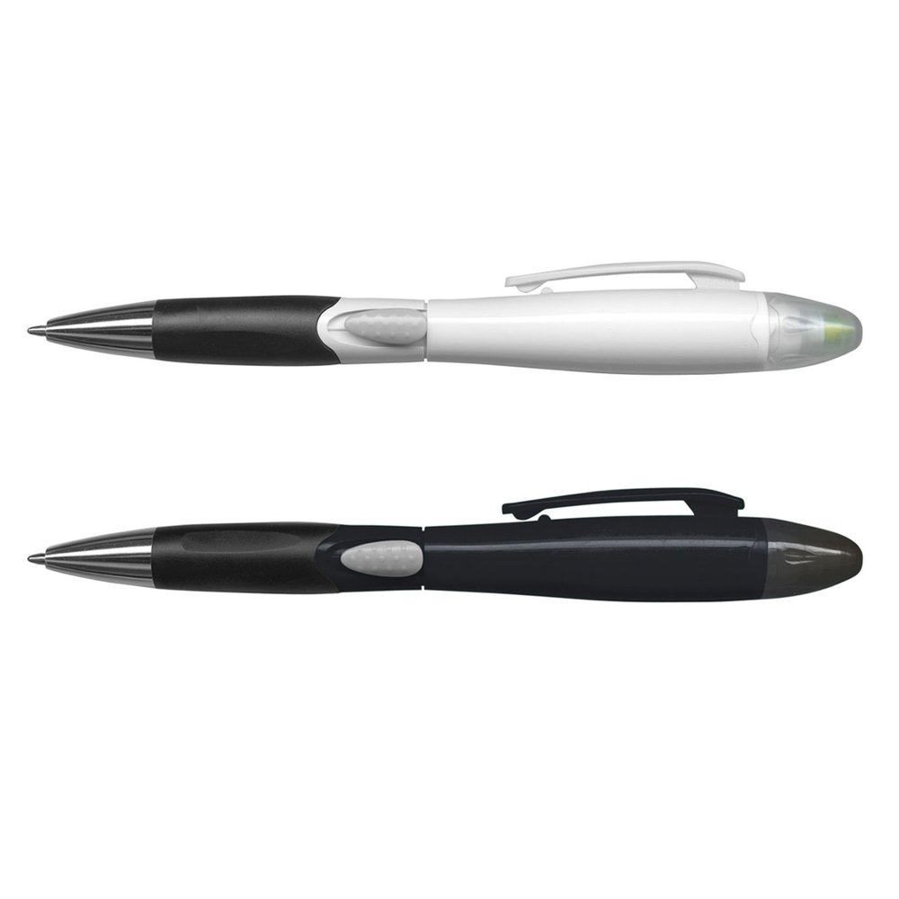 Blossom Highlighter Ballpoint Pen