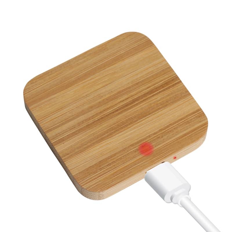 Riley 15W Magnetic Bamboo Wireless Charger