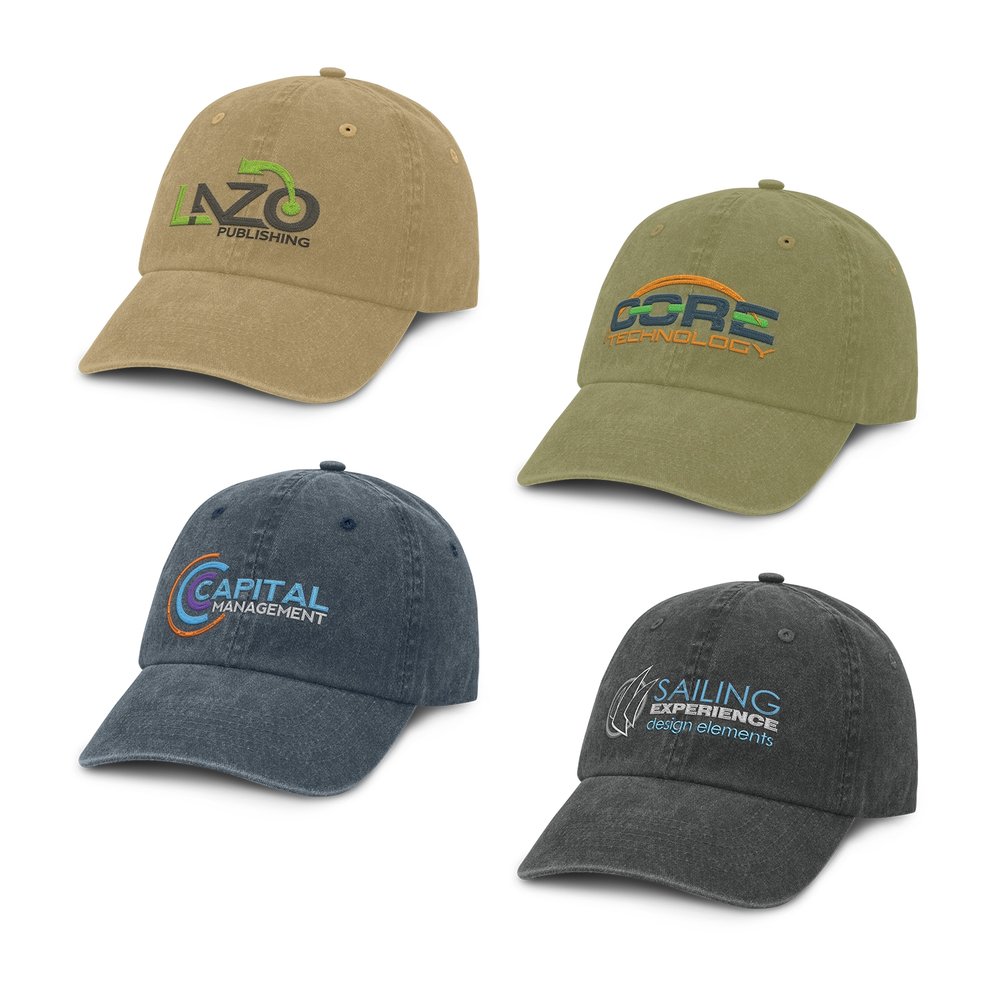 Vintage-Wash Cotton Twill Cap