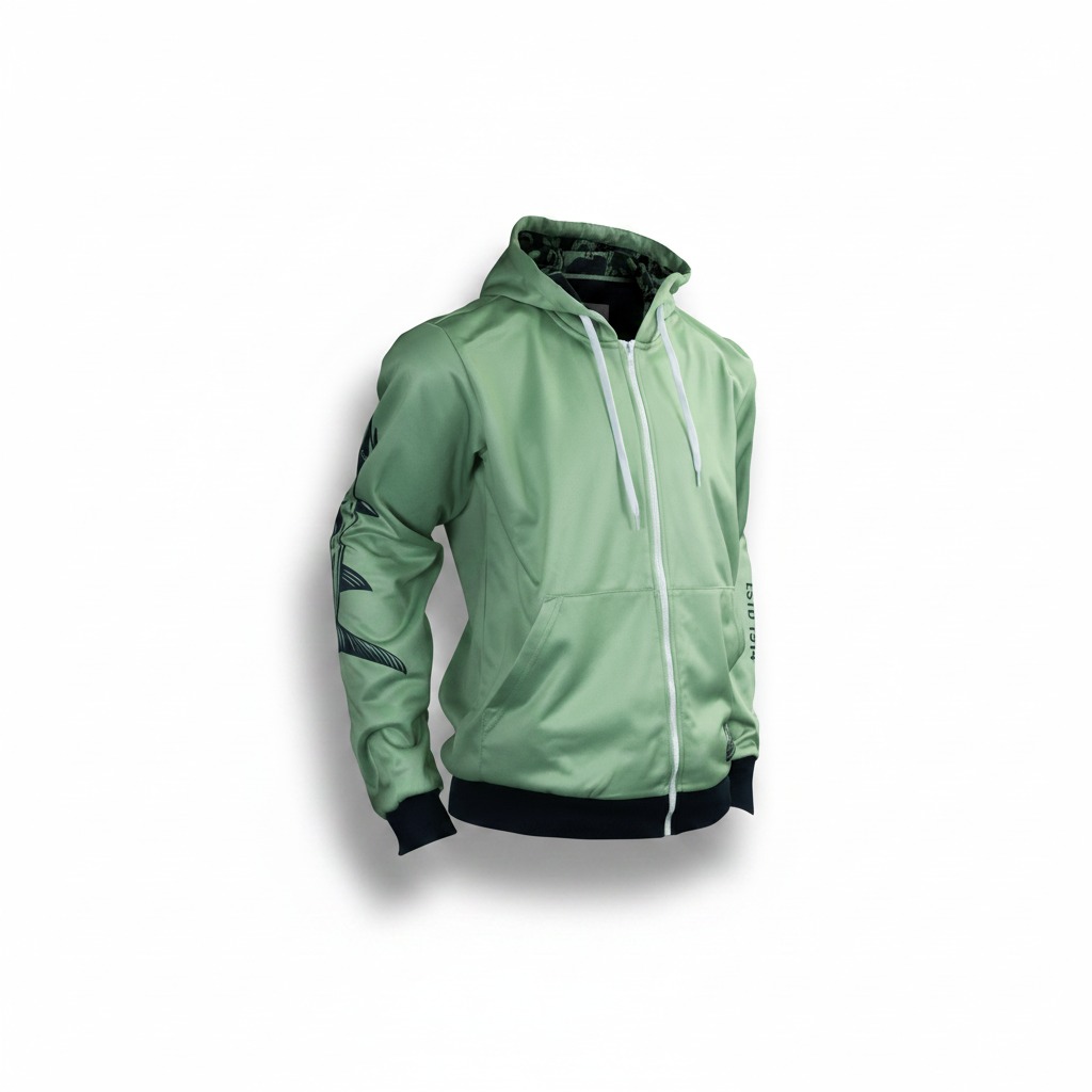 Men's Full-Zip Brushed Fleece Hoodie