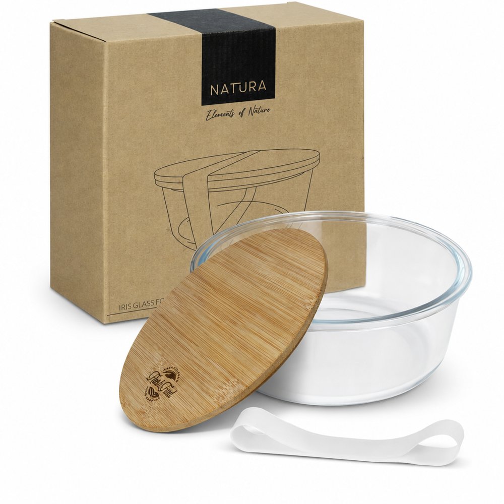 NATURA Iris Borosilicate Glass Container