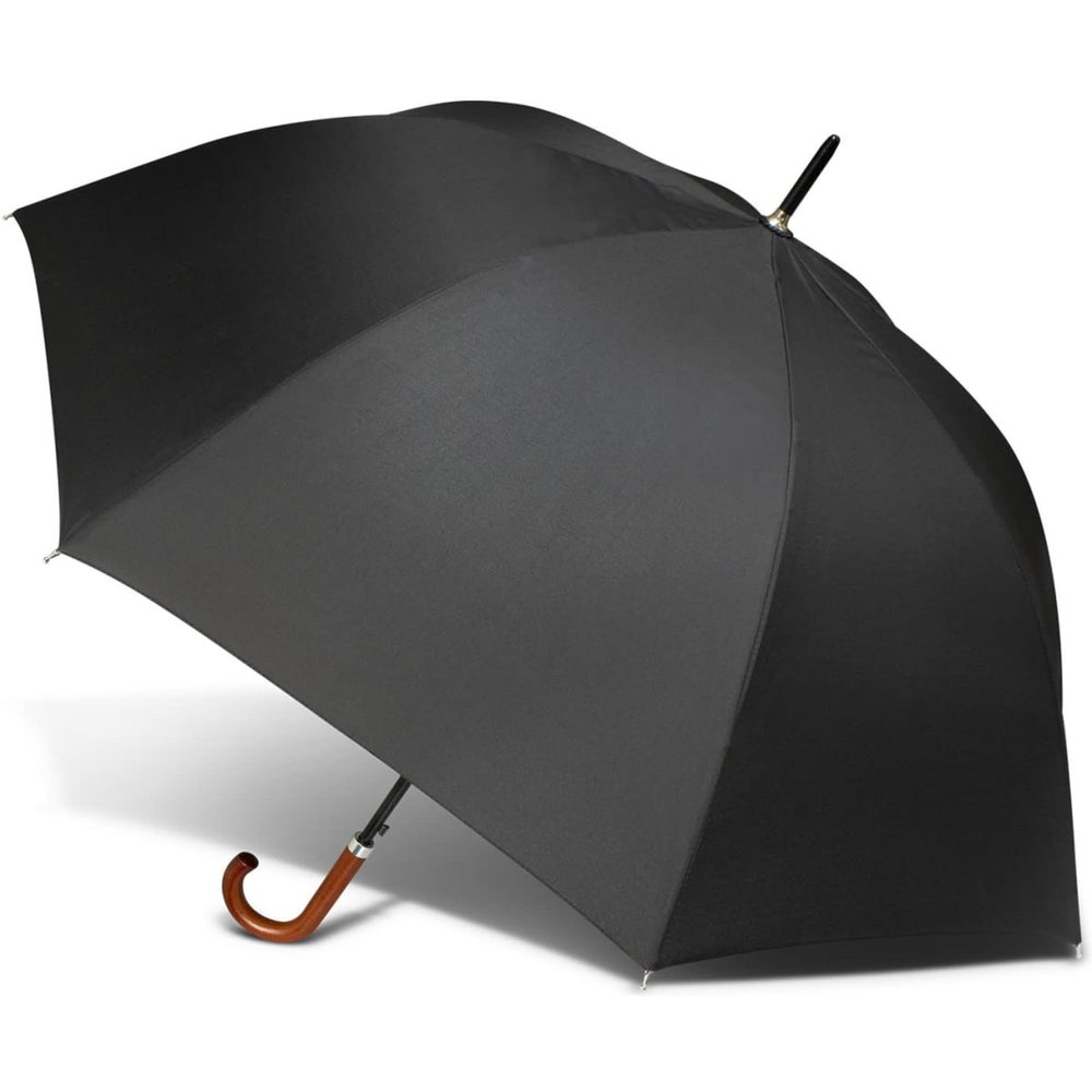 Executive Umbrella with Wooden Hook Handle