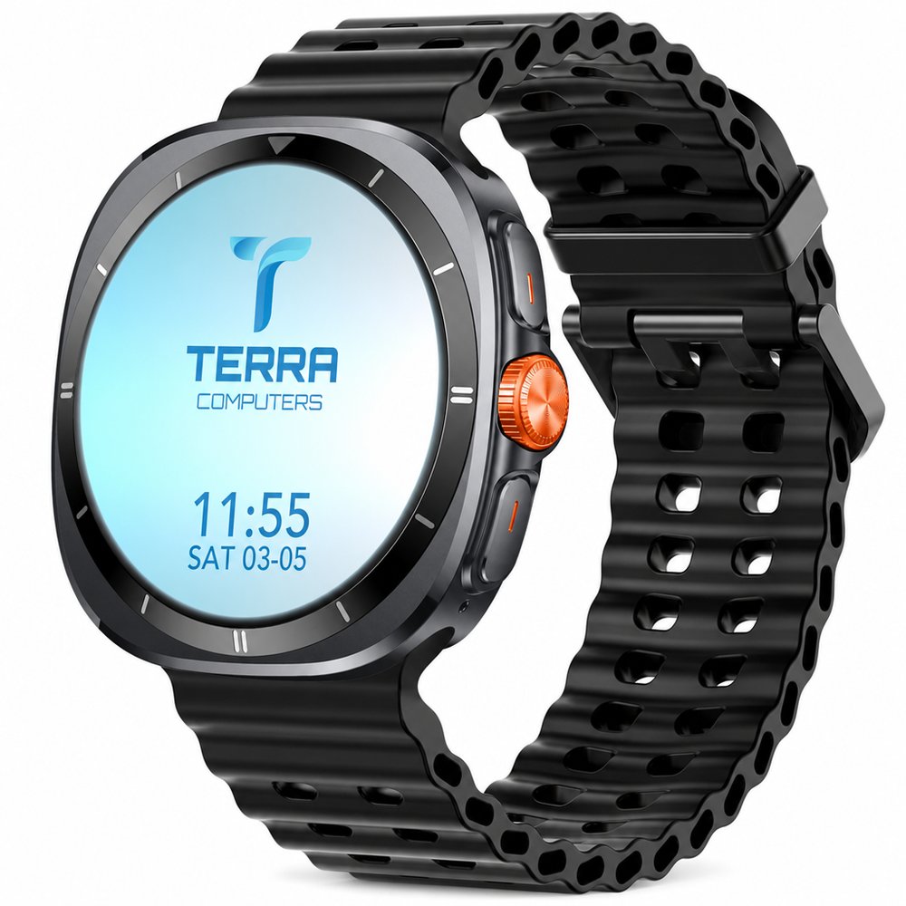 Logo Smart Watch with On-Screen Branding