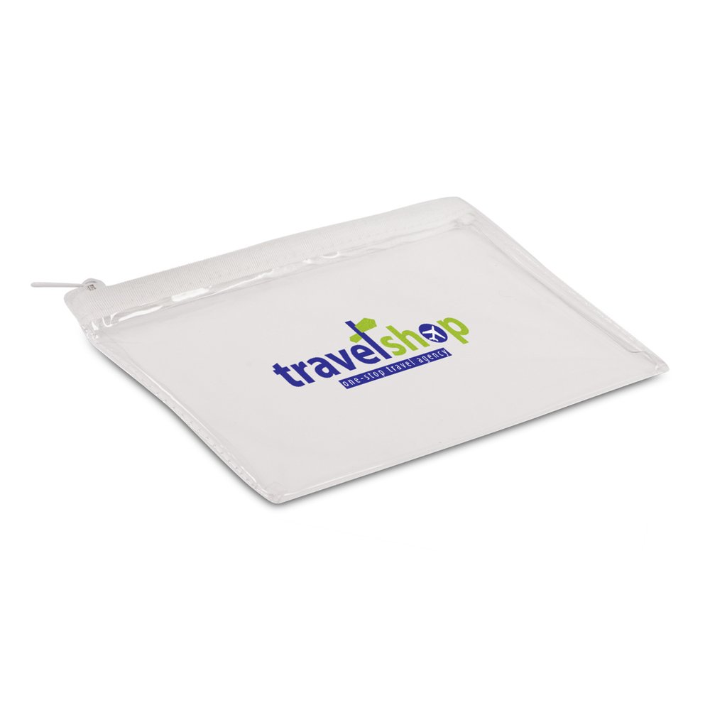 Clear PVC Airline Travel Pouch