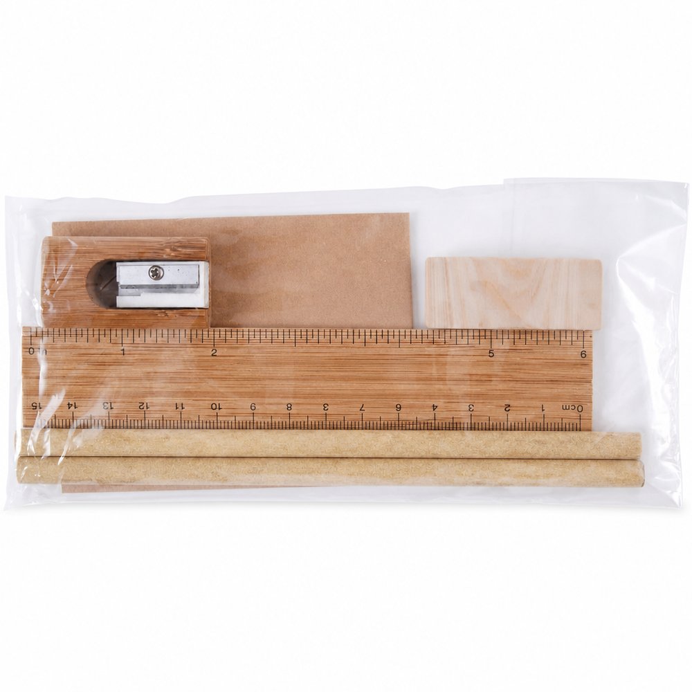 Yale Bamboo Stationery Set