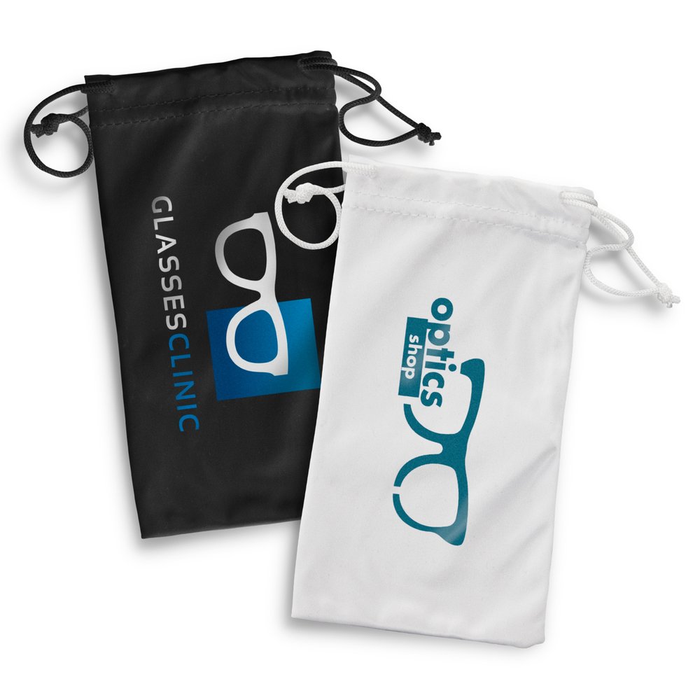 Microfibre Drawstring Cleaning Pouch