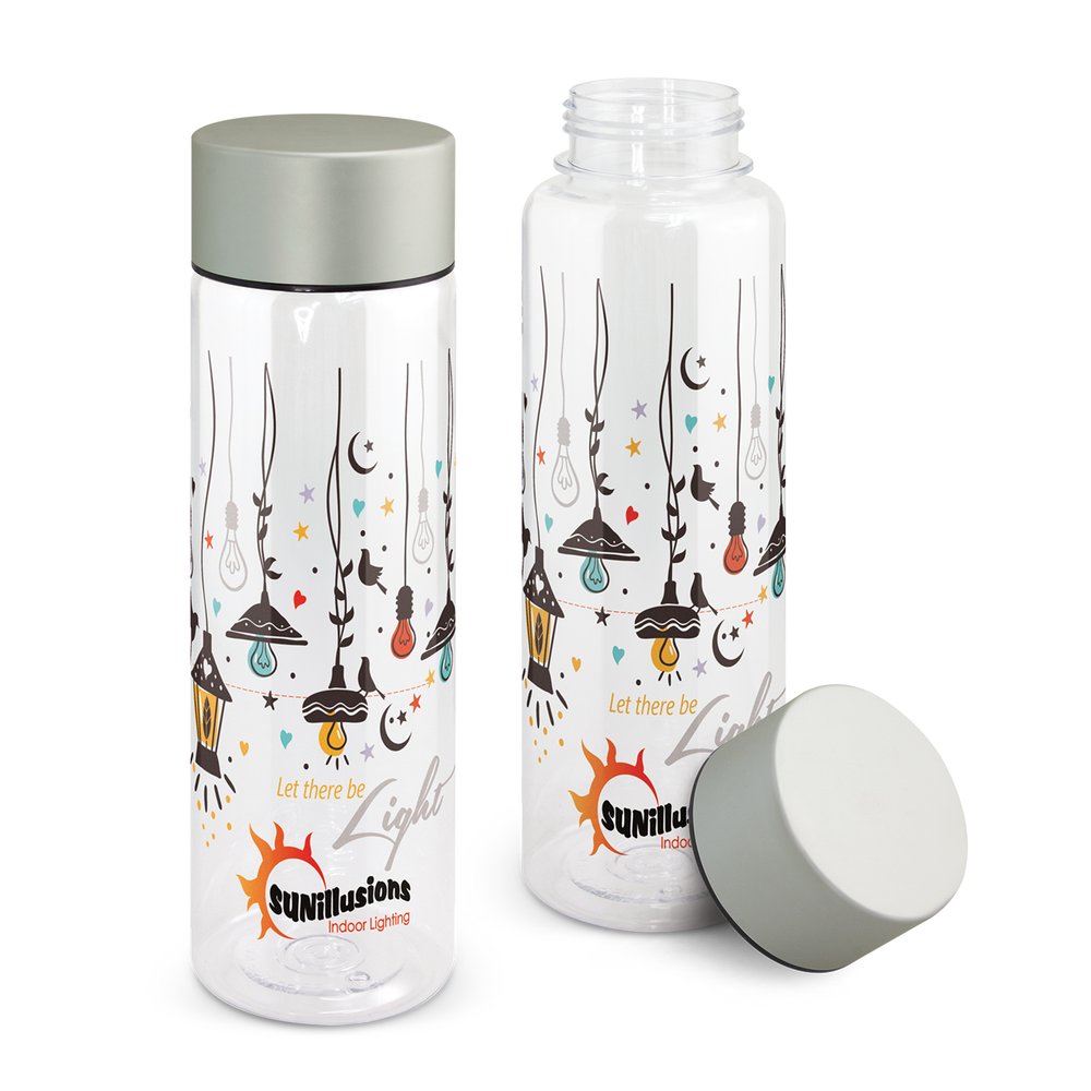 Aqua Drink Bottle with Full-Colour Print