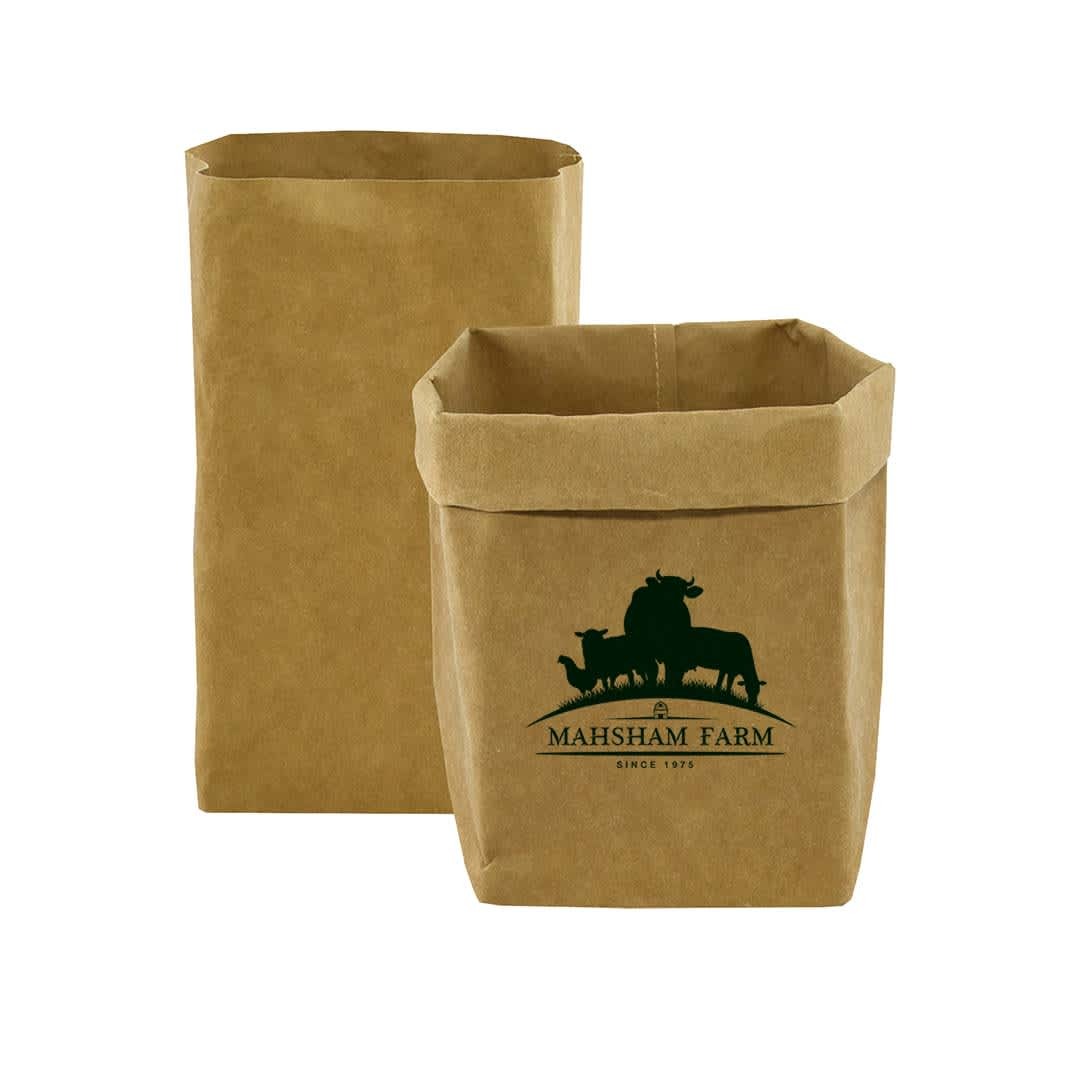 Sewo Washable Kraft Paper Storage Bag, Large