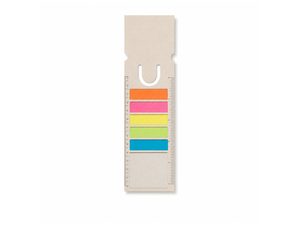 Recycled Milk Carton Bookmark with Sticky Tabs