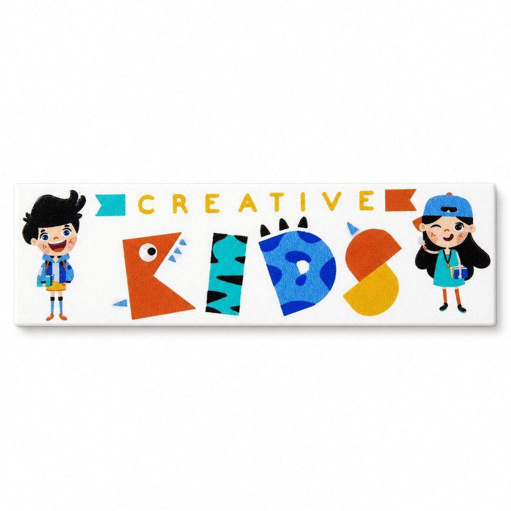 Prism Print Stickers 90 x 25mm Gloss