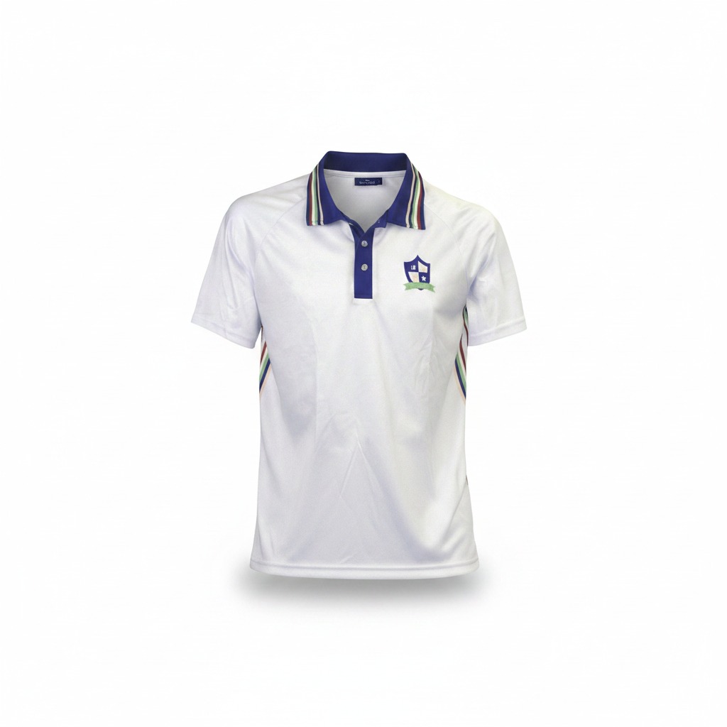 Men's Pique Tennis Top with Raglan Sleeves