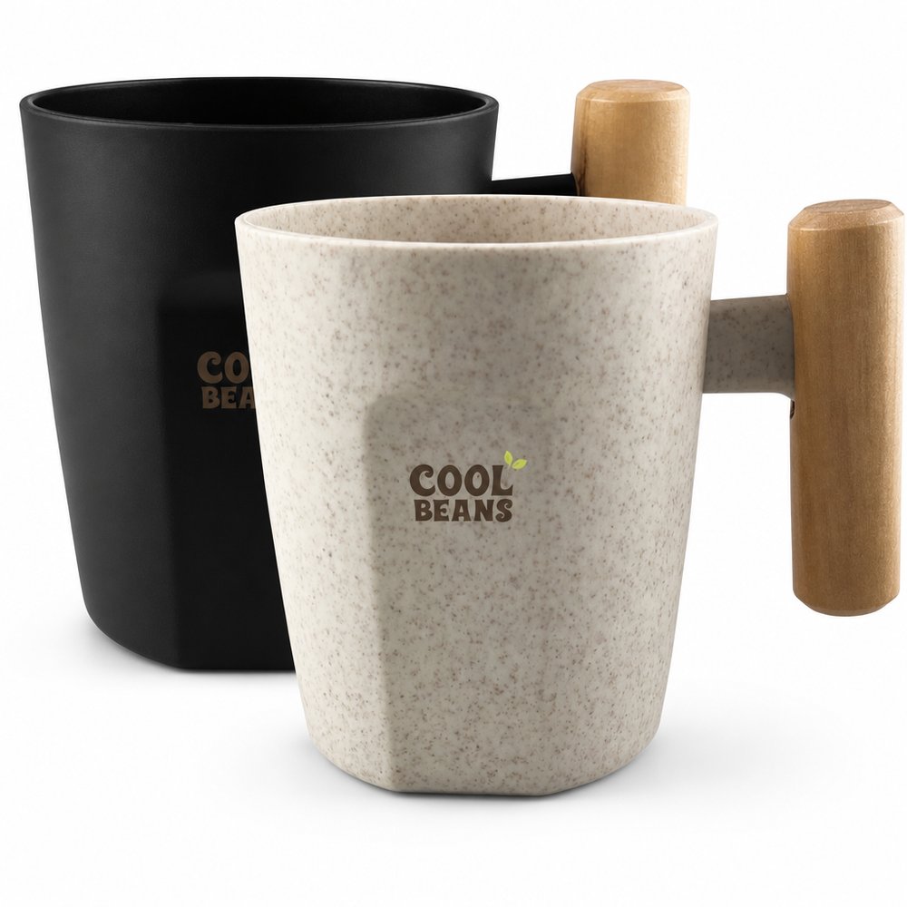 Bogota Bamboo Coffee Cup with Wood Handle