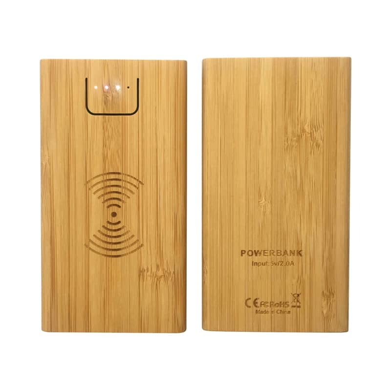 Jaegers Bamboo Wireless Power Bank 5000mAh
